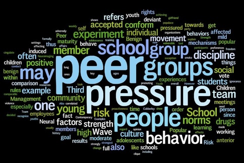 negative peer pressure in schools